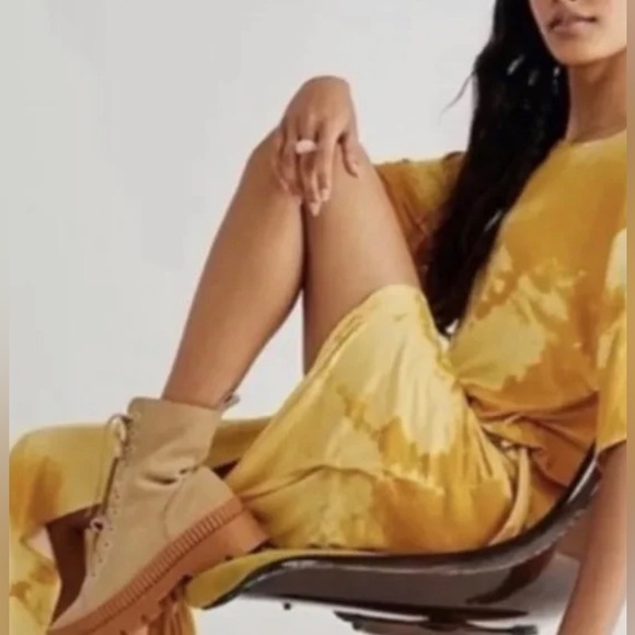 NWOT Free People Alyssa Wrap Dress - Picture 2 of 10